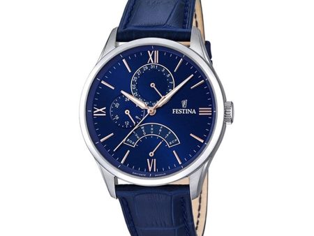 Men s Watch Festina F16823 3 Ø 43 mm 43 mm For Cheap