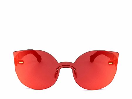 Unisex Sunglasses Retrosuperfuture Tuttolente Lucia Red Ø 51 mm Supply