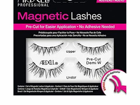 Set of false eyelashes Ardell Pre-Cut Demi W Magnetic Online Sale