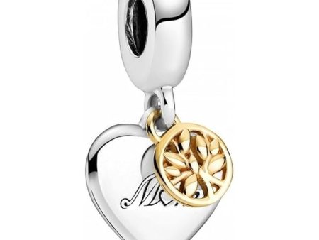 Woman s charm link Pandora FAMILY TREE For Discount