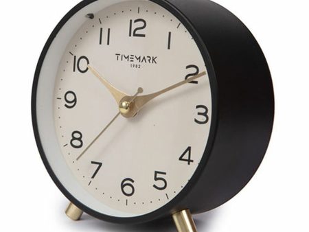 Table clock Timemark Black Vintage For Discount