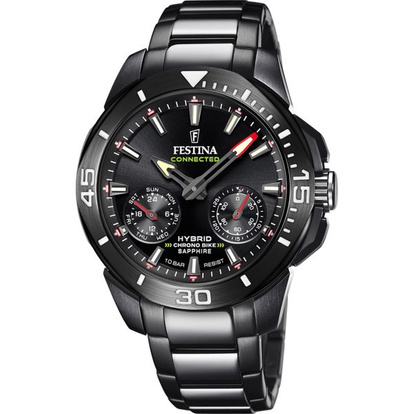 Men s Watch Festina F20648 1 Black Discount