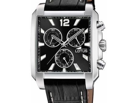 Men s Watch Lotus 18851 4 Black For Sale