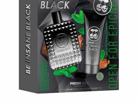 Women s Perfume Set Pacha Ibiza Be Insane Black 2 Pieces For Discount