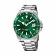 Men s Watch Jaguar J860 B Green Silver on Sale