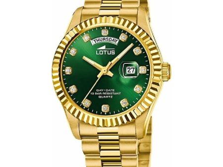 Men s Watch Lotus 18857 6 Green For Sale