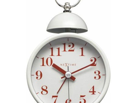 Table clock Nextime 5213WI 16 cm For Sale