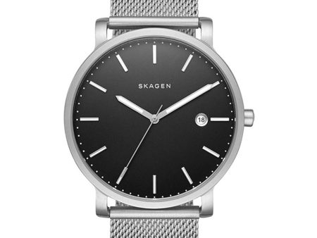 Men s Watch Skagen HAGEN Black (Ø 40 mm) Fashion