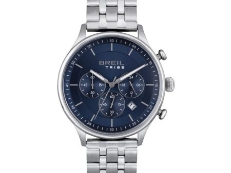 Men s Watch Breil EW0499 Silver Discount