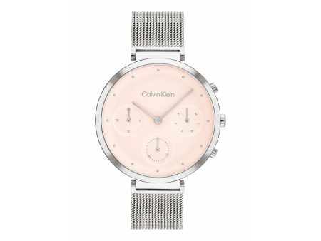 Men s Watch Calvin Klein 25200286 Pink Silver Online now