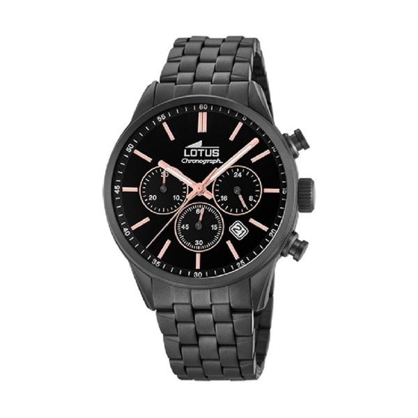 Men s Watch Lotus 18668 2 Black Online Hot Sale