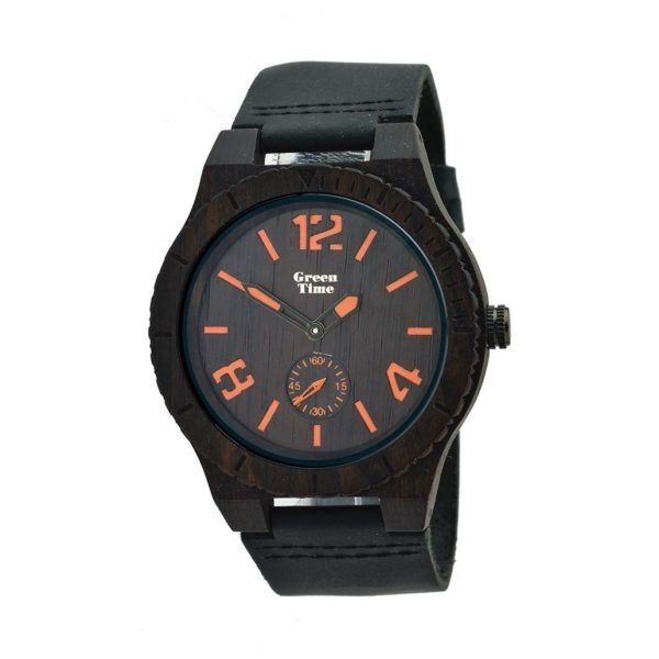 Men s Watch Green Time ZW024C Brown Black Cheap