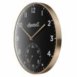 Wall Clock Ingersoll 1892 IC003GB Golden Black on Sale