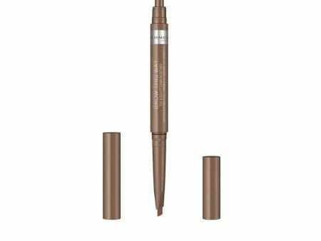 Eyebrow Pencil Rimmel London Brow This Way Nº 01 Blonde 0,25 g For Discount