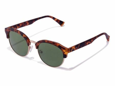 Unisex Sunglasses Classic Rounded Hawkers Green For Sale