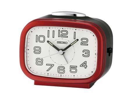 Alarm Clock Seiko QHK060R Red Online now