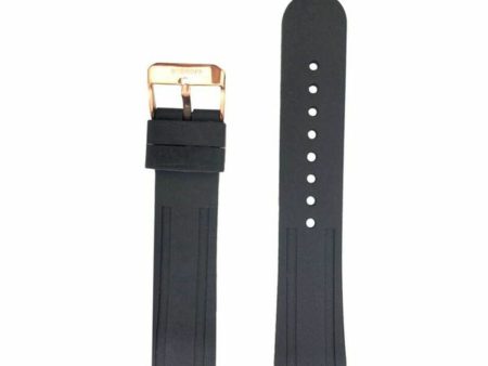 Watch Strap Bobroff BFS010 Black (Ø 22 mm) Cheap