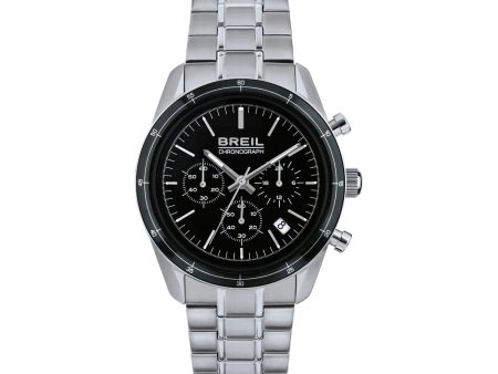 Men s Watch Breil TW1897 Black Silver Fashion