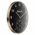 Wall Clock Ingersoll 1892 IC003GB Golden Black on Sale