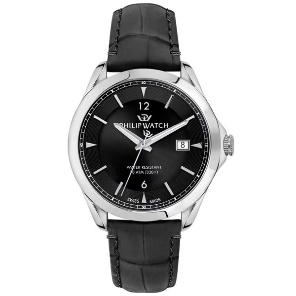 Men s Watch Philip Watch R8251165048 Black For Discount