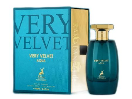 Women s Perfume Maison Alhambra EDP Very Velvet Aqua 100 ml Online Sale