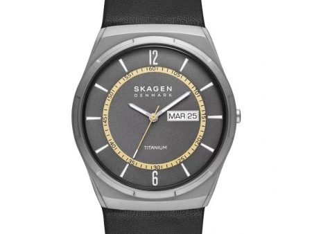 Men s Watch Skagen MELBYE TITANIUM (Ø 43 mm) Discount