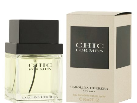 Men s Perfume Carolina Herrera EDT Chic for Men 60 ml Discount