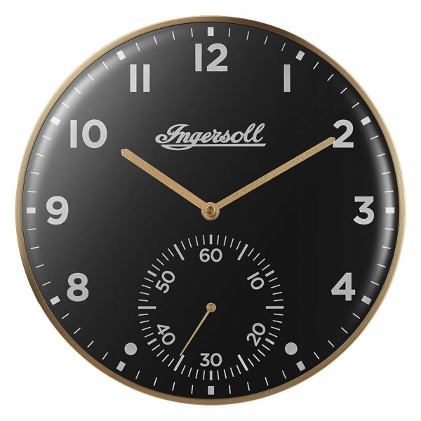 Wall Clock Ingersoll 1892 IC003GB Golden Black on Sale