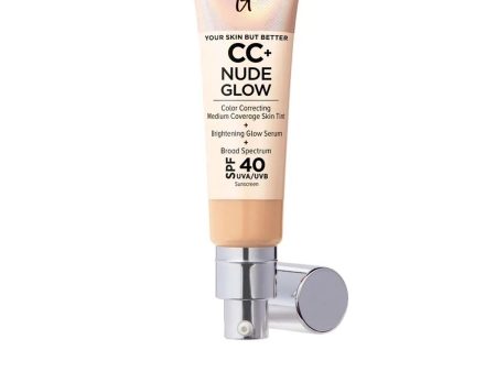 Crème Make-up Base It Cosmetics CC+ Nude Glow Medium Spf 40 32 ml on Sale