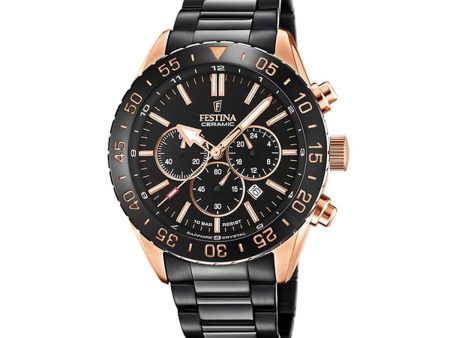 Men s Watch Festina F20578 1 Black Supply