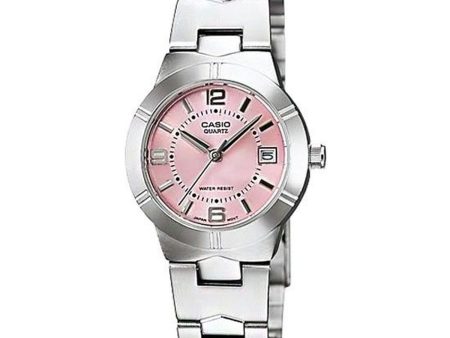 Ladies  Watch Casio ENTICER LADY Pink (Ø 25 mm) Discount