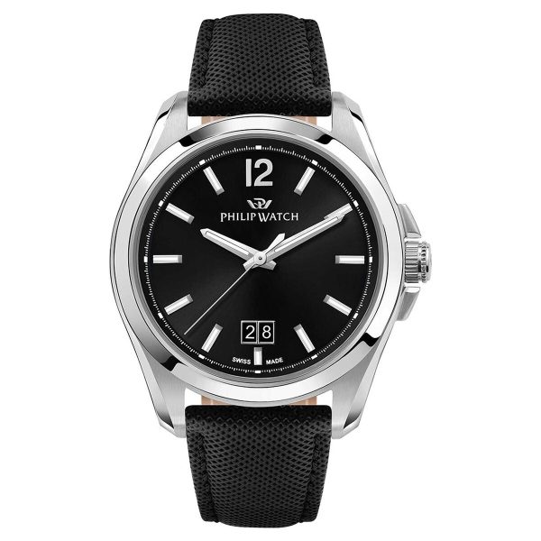 Men s Watch Philip Watch R8251218001 Black Online Hot Sale