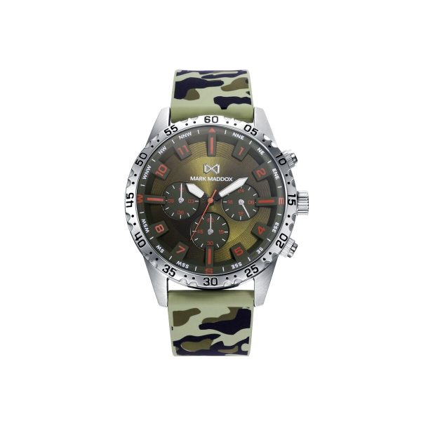 Men s Watch Mark Maddox HC0124-64 Green (Ø 44 mm) Cheap