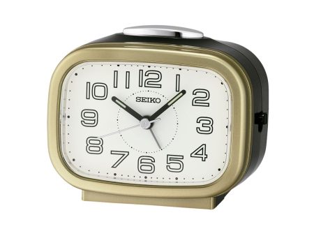 Alarm Clock Seiko QHK060G Golden Online Hot Sale