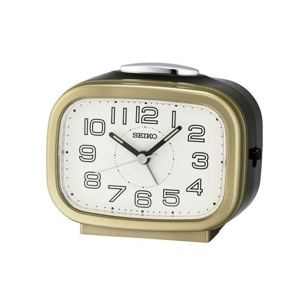 Alarm Clock Seiko QHK060G Golden Online Hot Sale