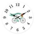 Wall Clock Versa Bicycle Wood 4 x 30 x 30 cm Discount