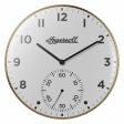 Wall Clock Ingersoll 1892 IC003GW White on Sale