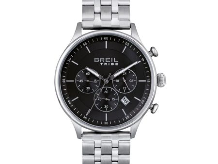 Men s Watch Breil EW0500 Black Silver Online