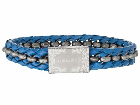 Unisex Bracelet Police PJ26053BLU.02-L 20 cm on Sale