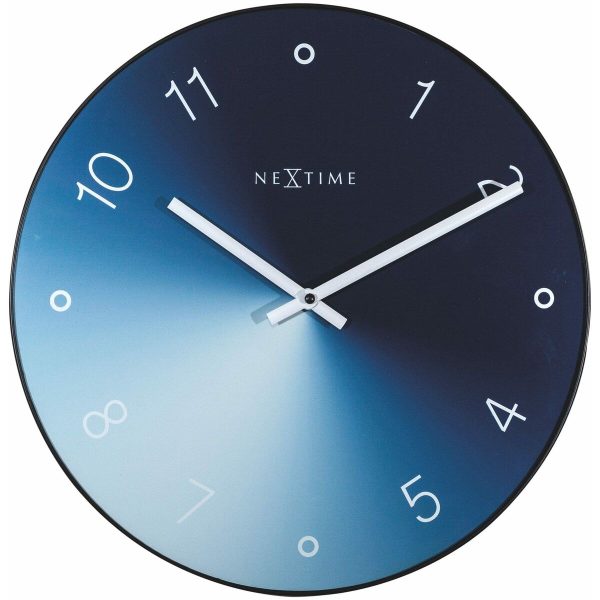 Wall Clock Nextime 8194BL 40 cm Hot on Sale