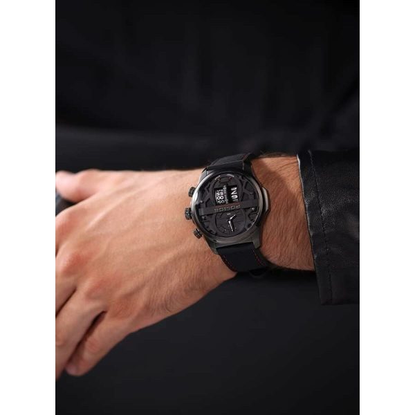 Men s Watch Police PEWJM0006505 Black Supply