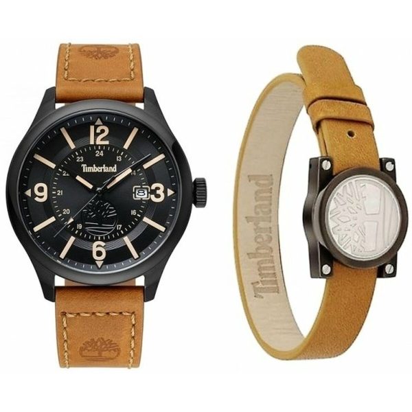 Men s Watch Timberland TBL-BLAK-SET-20 (Ø 44 mm) Hot on Sale