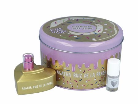 Women s Perfume Set Agatha Ruiz De La Prada Love Glam Love 2 Pieces Online Hot Sale