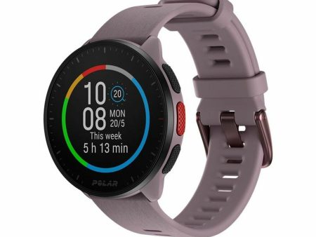 Smart Watch with Pedometer Running Polar Purple 1,2  Supply