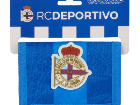 Purse R. C. Deportivo de La Coruña Blue 12.5 x 9.5 x 1 cm For Cheap