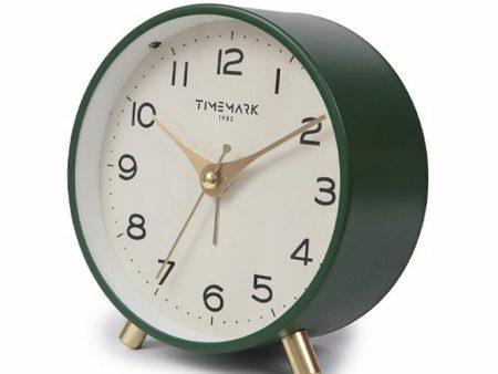 Table clock Timemark Green Vintage For Sale