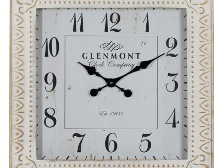 Wall Clock White Iron 60 x 60 x 6,5 cm Cheap