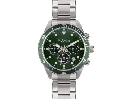 Unisex Watch Breil EW0638 Green Silver Cheap