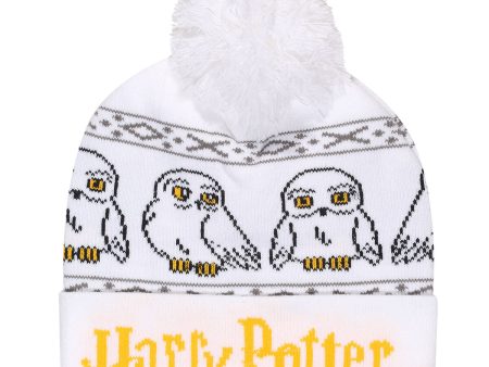 Hat Harry Potter Hedwig Snow Beanie White on Sale