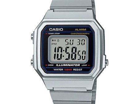 Unisex Watch Casio B650WD-1AEF Black Silver (Ø 41 mm) Online